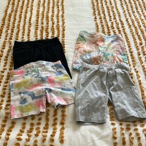Girls biker shorts bundle